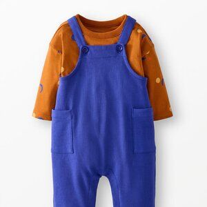 Hanna Andersson French Terry Overalls Set
